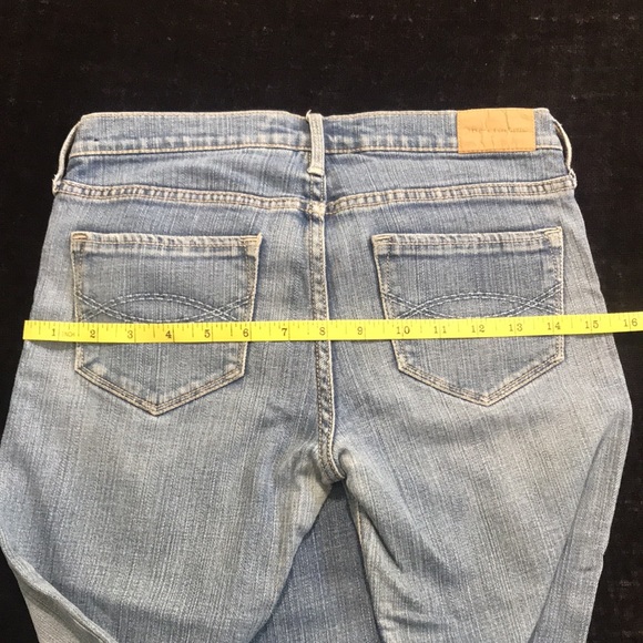 BUNDLE 2 pairs (MIDDLE AND RIGHT) Abercrombie jeans Sz 14Slim - Picture 7 of 7